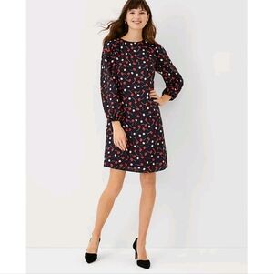 NWT Ann Taylor Cherry Shift Dress
